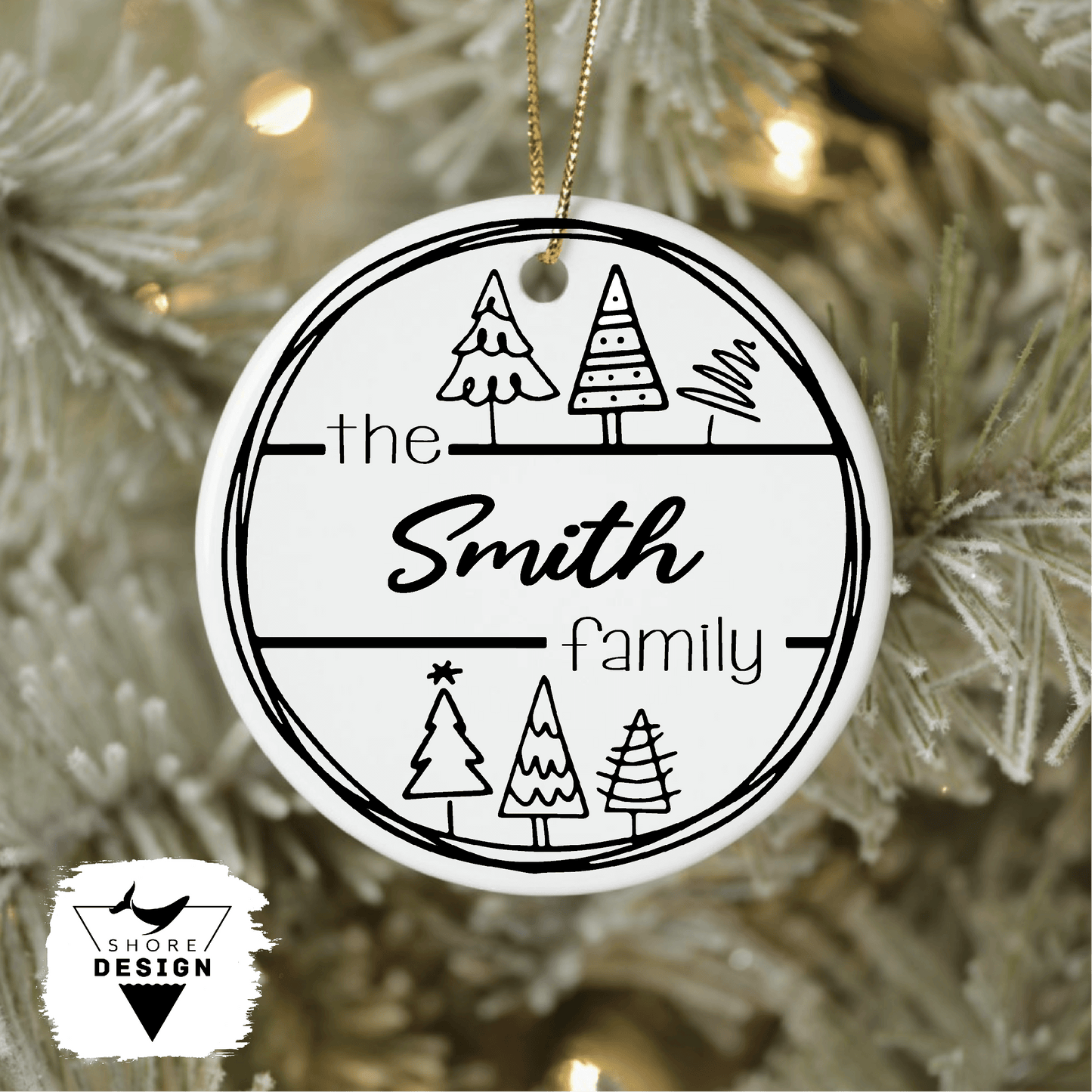 Family Name Ornament